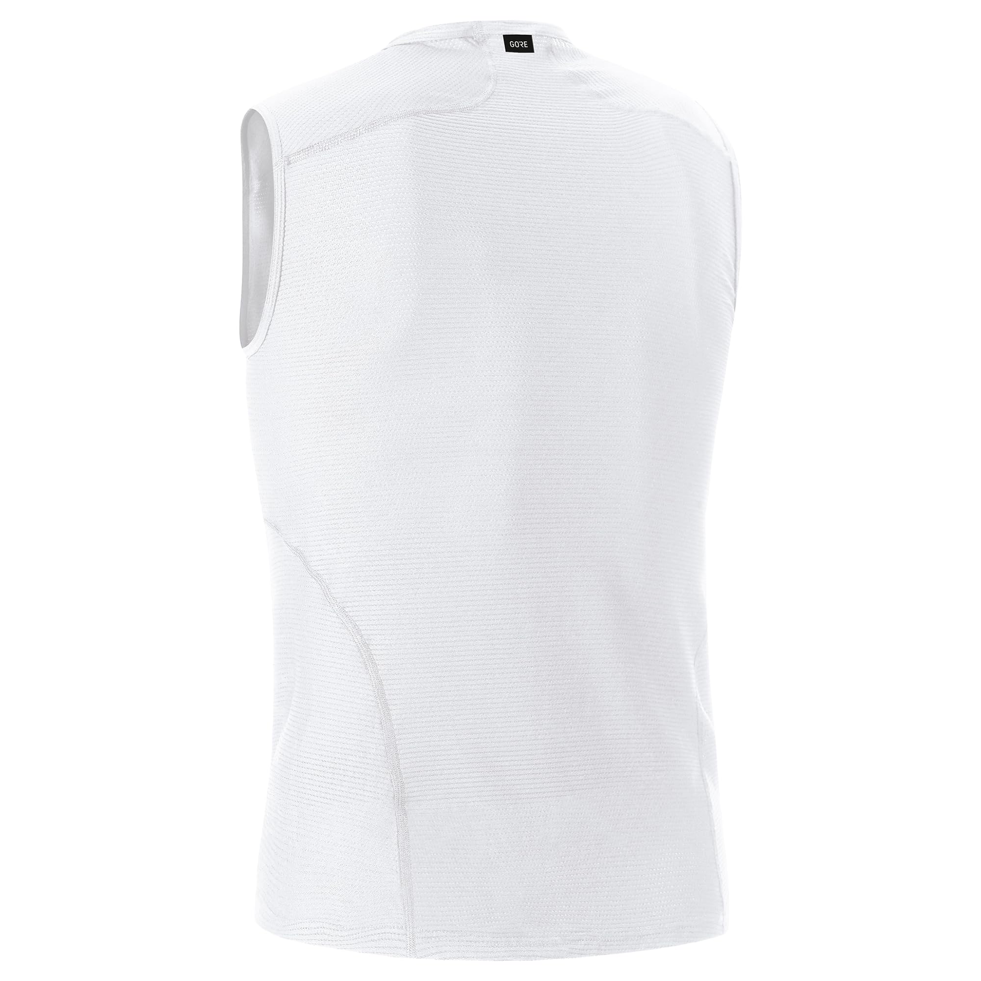 GORE WEAR Men's Gore M Base Layer Sleeveless Shirt, White, S