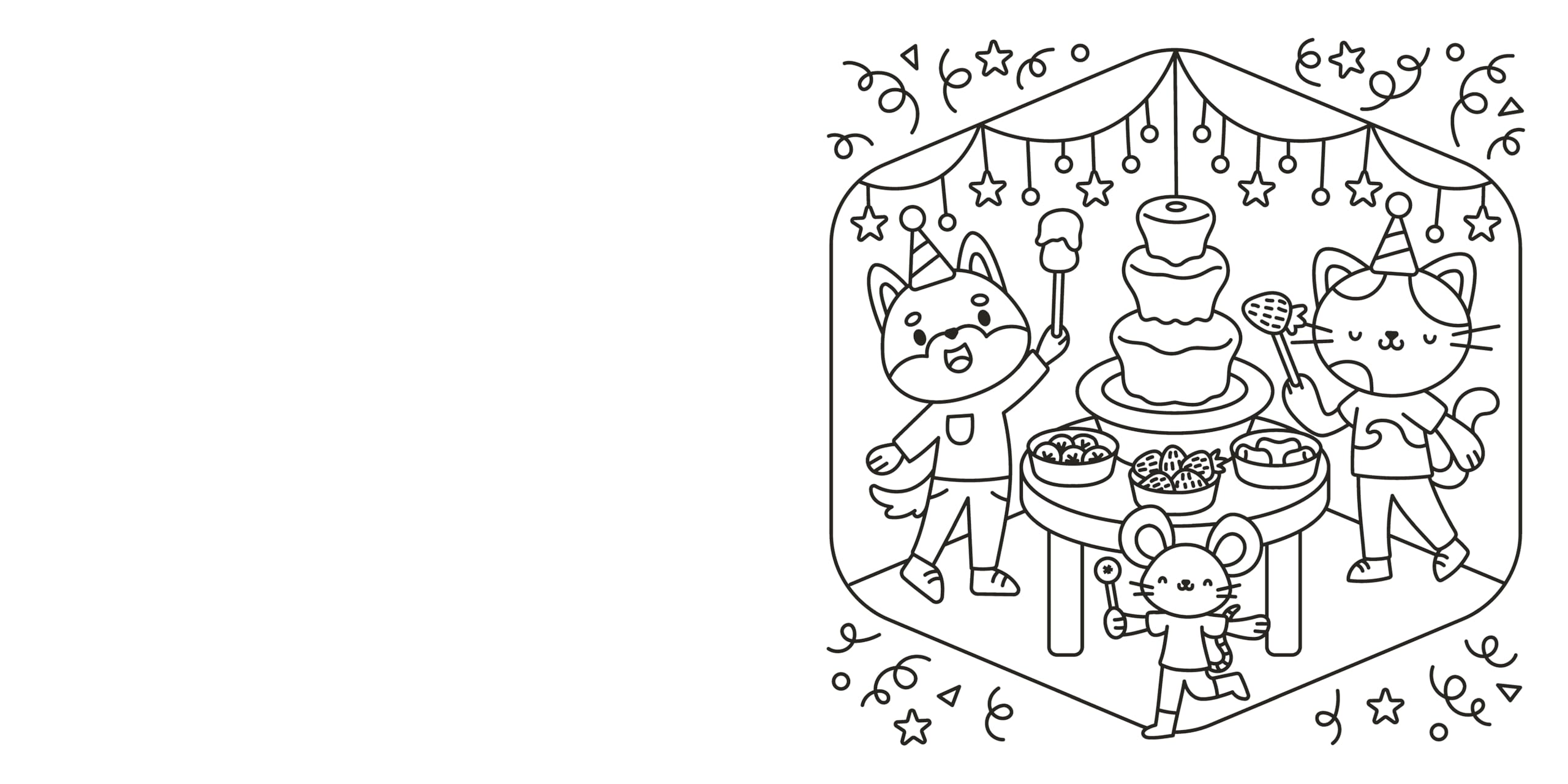 Colouring Corner: Sweet Treats
