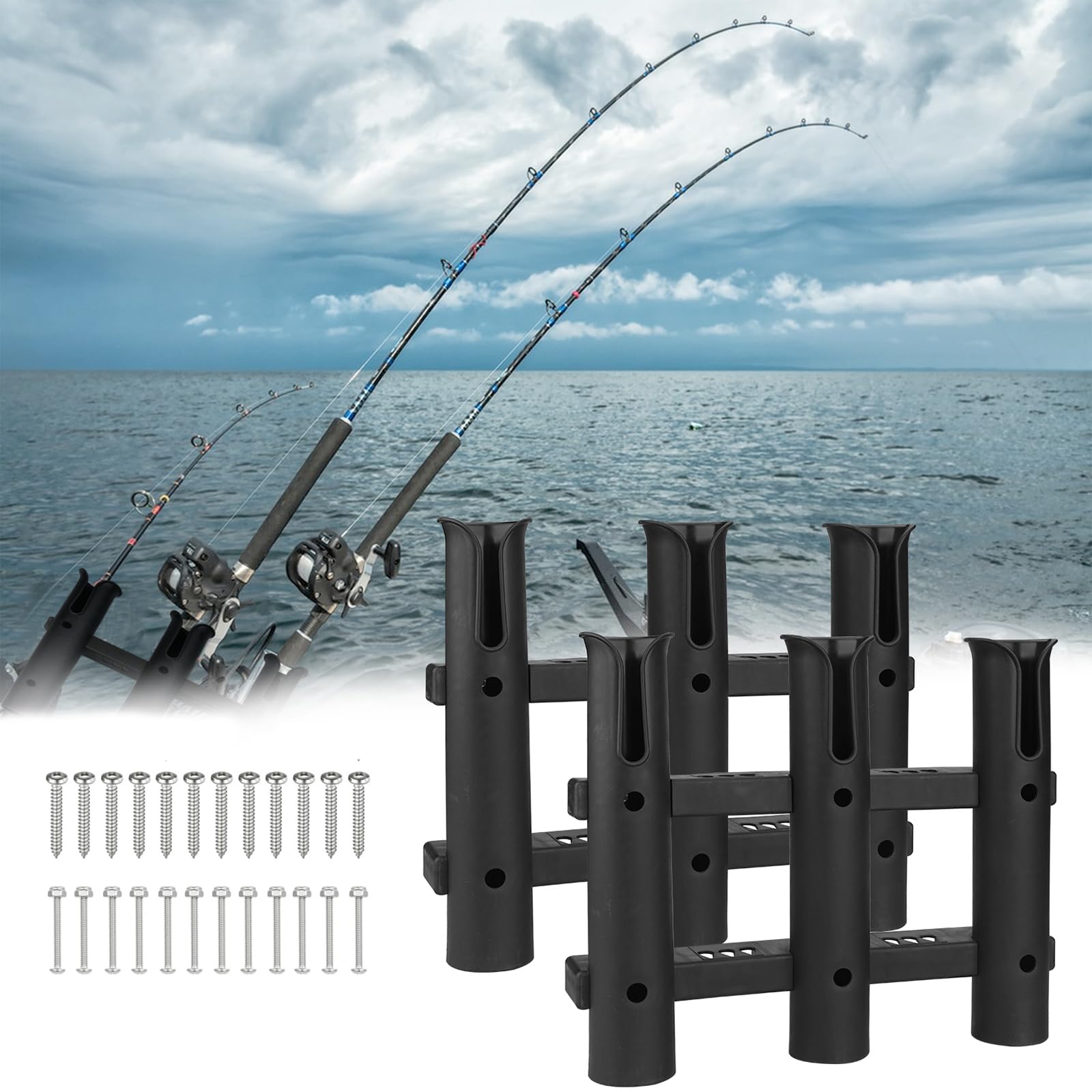 SUPPORT DE CANNE 3D-ANGLED ROD HOLDER MATRIX