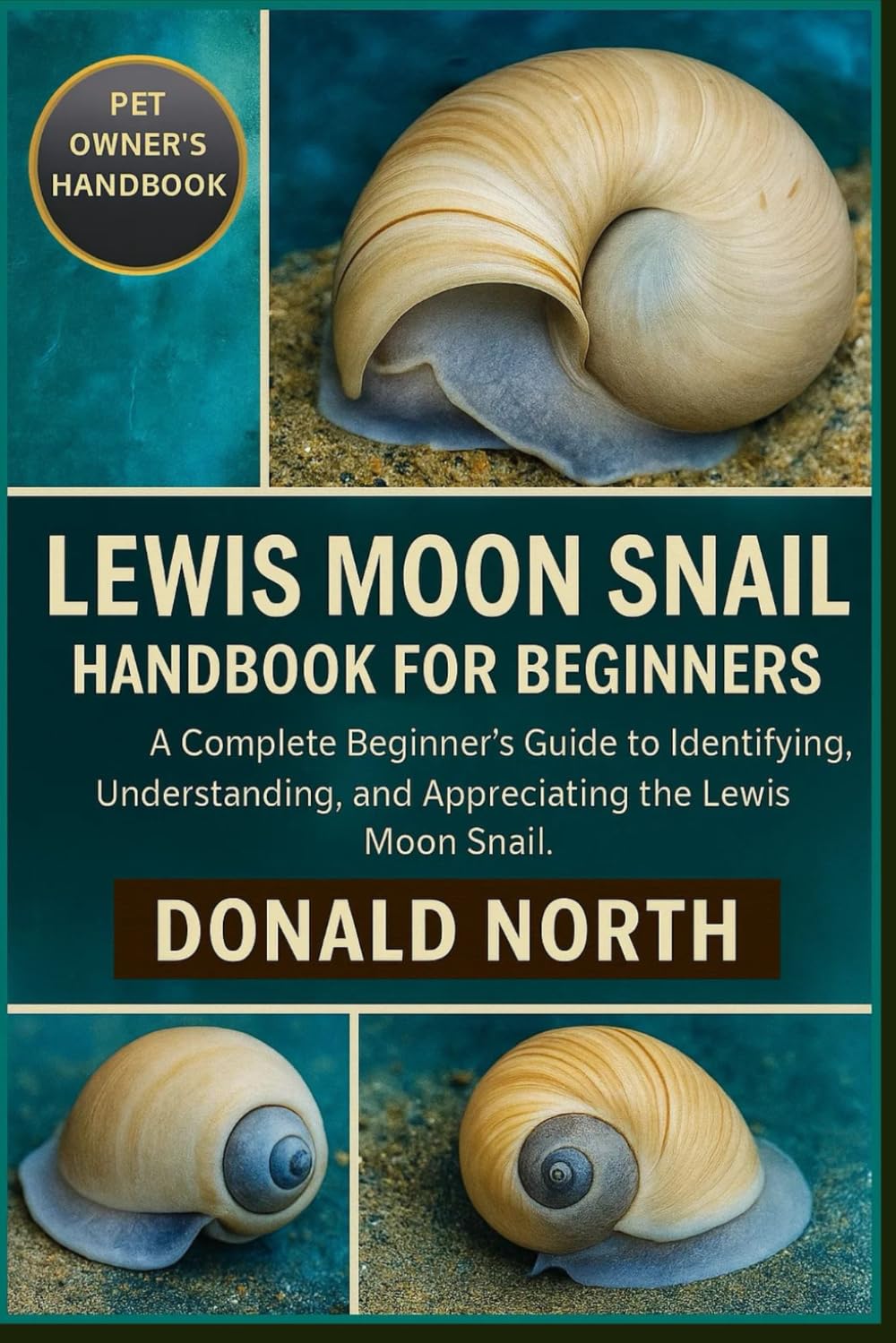 LEWIS MOON SNAIL HANDBOOK FOR BEGINNERS: A Complete Beginner’s Guide to Identifying, Understanding, and Appreciating the Lewis Moon Snail.