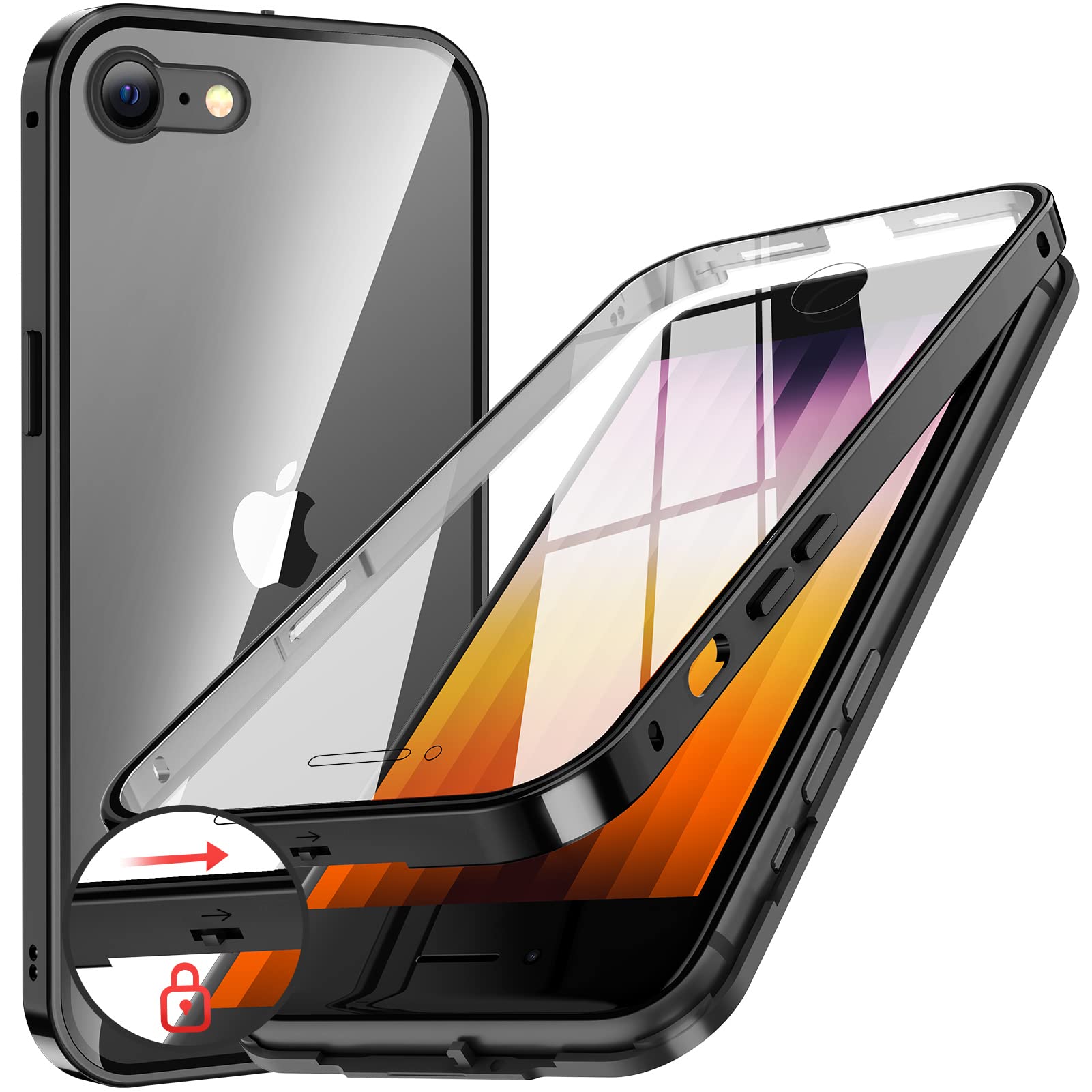 iPhoneSE2 背面割あり　指紋認証可　タッチ決済可能 iPhoneSE2 背面割あり 指紋認証可 タッチ決済可能 iPhoneSE2 背面割