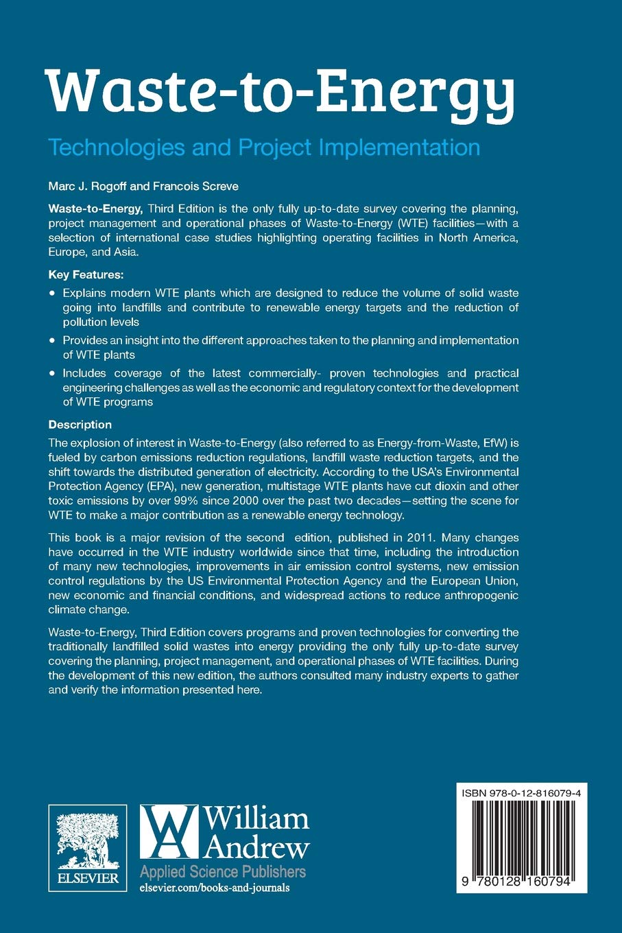 Waste-to-Energy: Technologies and Project Implementation