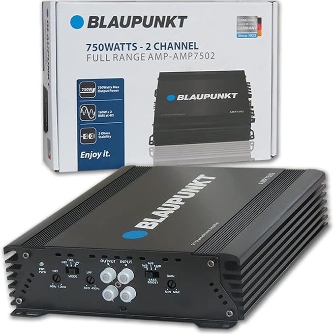Amplificador BLAUPUNKT AMP7502 750W 2 Canales miniatura 3