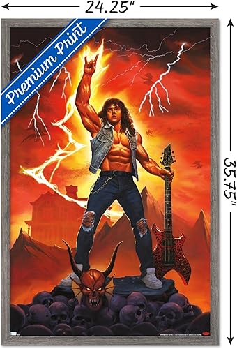Vista 61 de Trends International Netflix Stranger Things: Season 4 - Póster de Rock On Wall de 22.375 x 34 pulgadas, versión premium sin marco