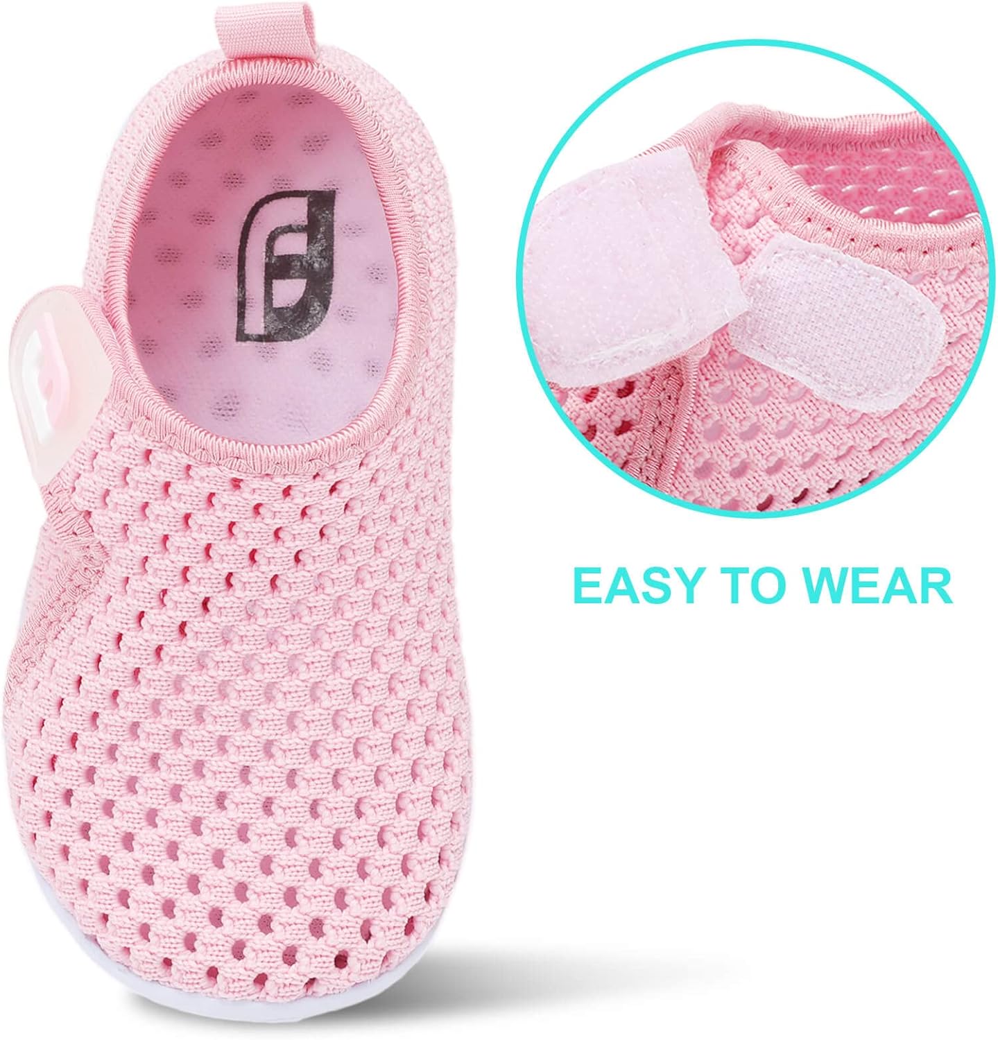 JOINFREE Baby Toddler Water Shoes Boys Girls Sandals Barefoot Kids Breathable Sneakers Shoes for Walking Running - Image 3