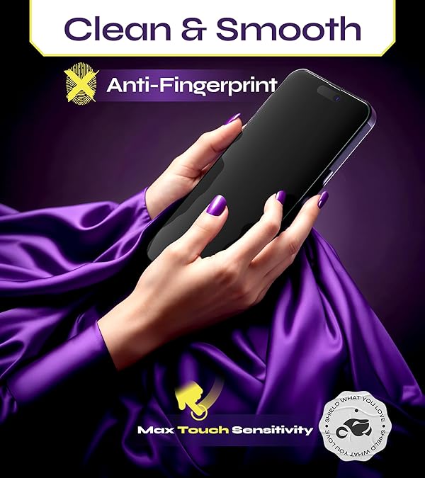 Defenslim for iPhone 15 & 16 Screen Protector (2Pack), Easy Auto-Dust & Align Install Kit, 6.1" Tempered Glass, 9H Hardness, Ultra HD Clear, Case Friendly, WonderShield by Defenslim - Image 6
