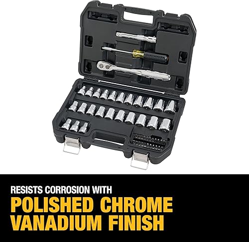 Miniatura 5 de DEWALT Juego de herramientas mecánicas de 49 piezas de accionamiento de 12 pulgada (DWMT45049)