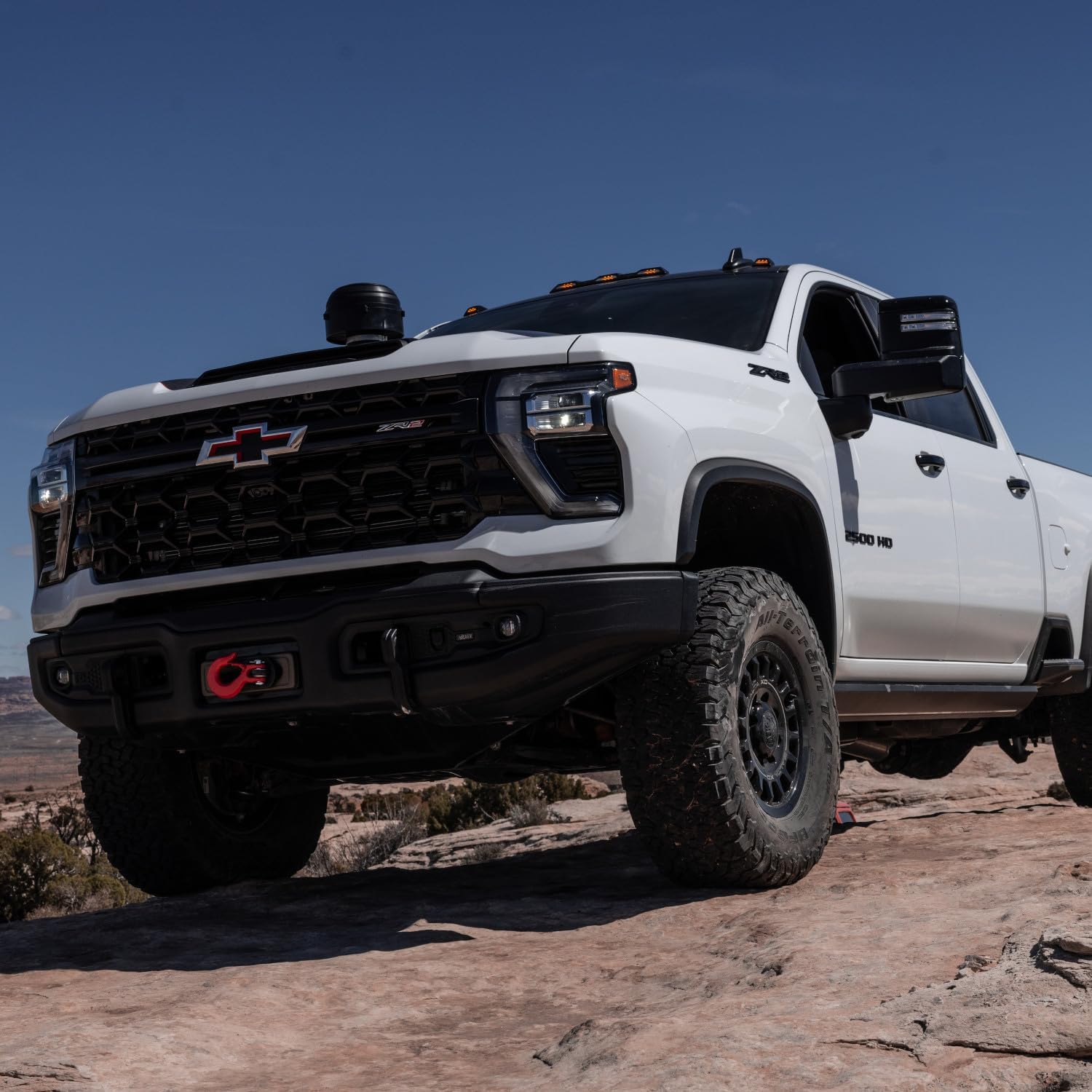 AEV Salta XD Wheel Compatible with 2024-2026 Chevrolet Silverado HD & GMC Sierra HD, 18x9, +18ET, A356-T6 Aluminum - Gloss Black