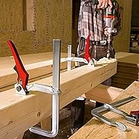 Vista 5 de BESSEY Abrazadera de palanca de acción rápida, 12 pulgadas, LC12, de acción rápida, abrazaderas resistentes para soldadura y carpintería. Resistente