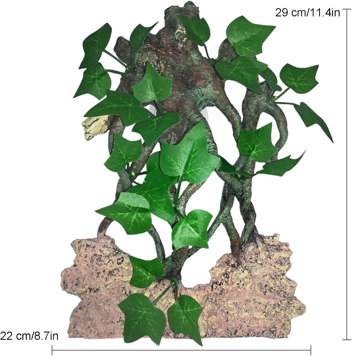 Aquarium Plants, Reptile Climb Tree Decoration, Fish Tank Plants Decoration, High Simulation Aquarium Decoration Tree Branch for Terrarium Fish Tank