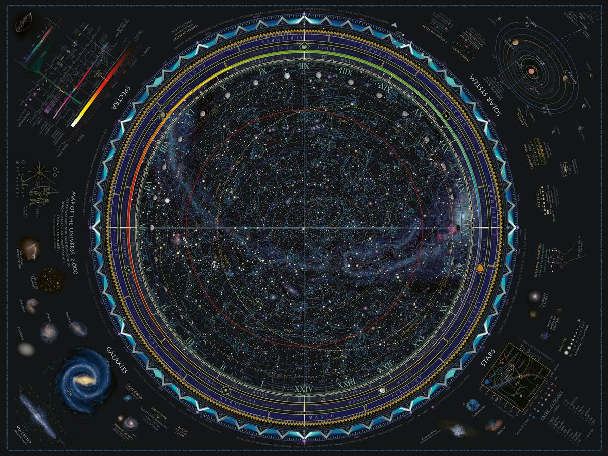 Ravensburger Map of The Universe 1500 Piece Jigsaw Puzzle for Adults | Unique, Pieces | Anti-Glare Surface | FSC Certified, Eco-Friendly | Amazon Exclusive