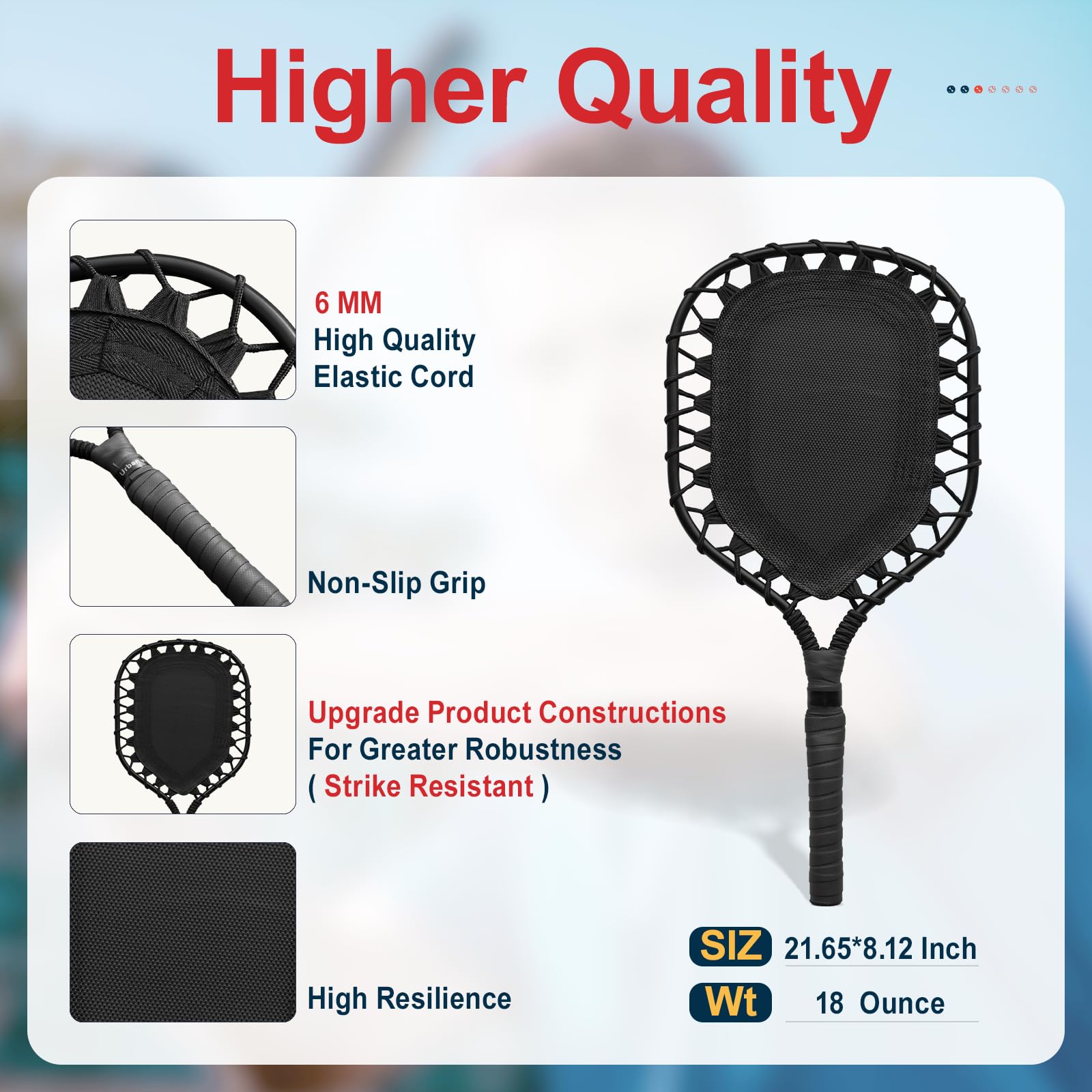 Fungo Racket Baseball for Fly Balls: XXSJ Softball Training Equipment for Coaches and Parents - Practice Hitting Grounders Line Drives Pop Flies