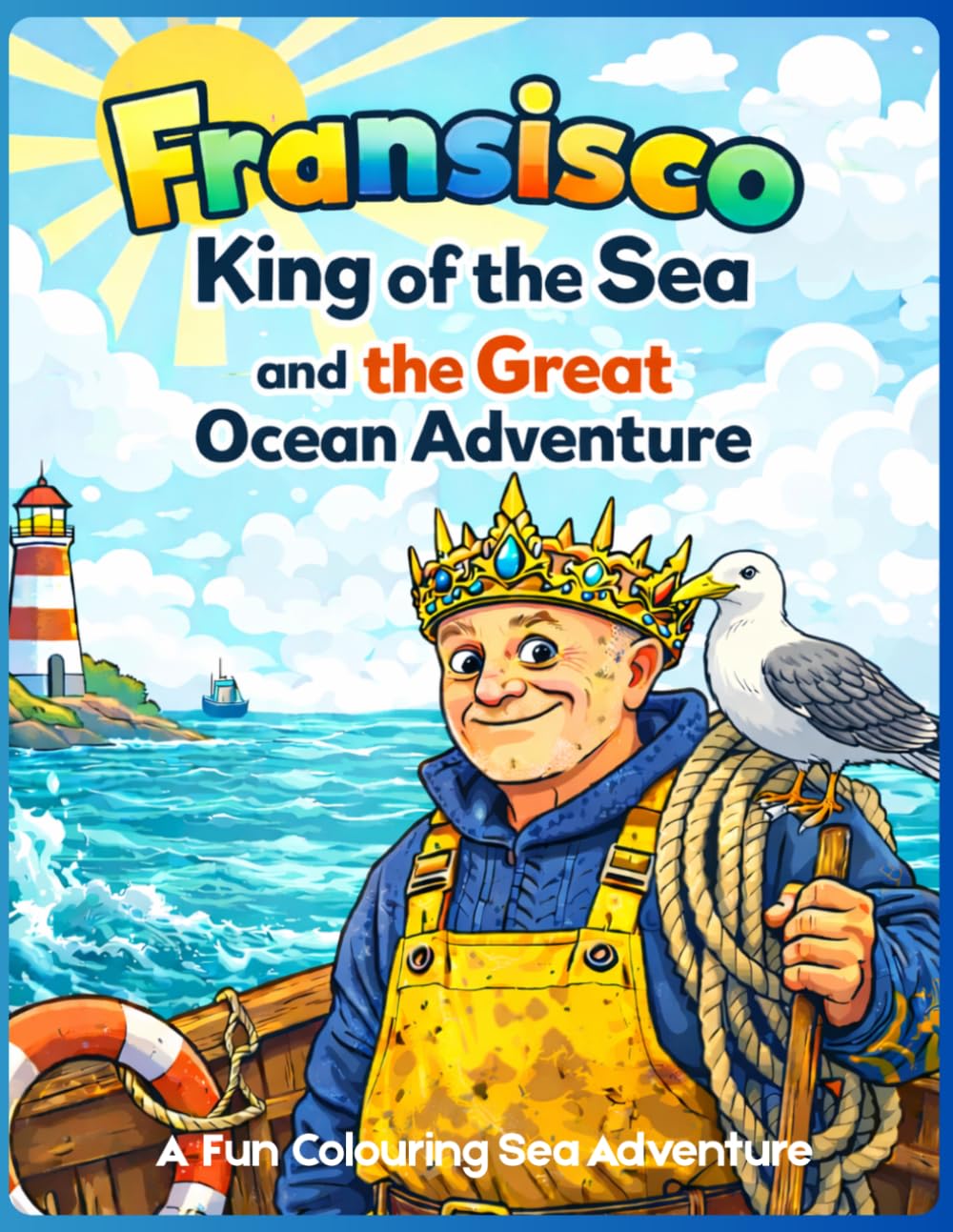 Fransisco King of the Sea and the Great Ocean Adventure: A fun colouring sea adventure