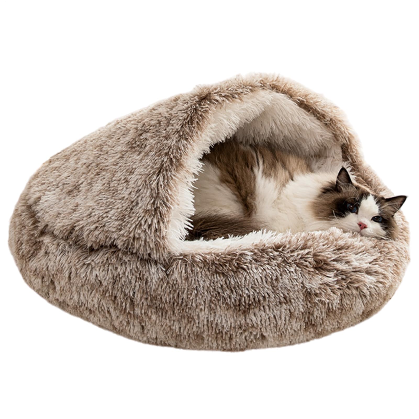 Cat Bed Round - Cat Bed Cave Cappone | Kennel Plüsch weich warm