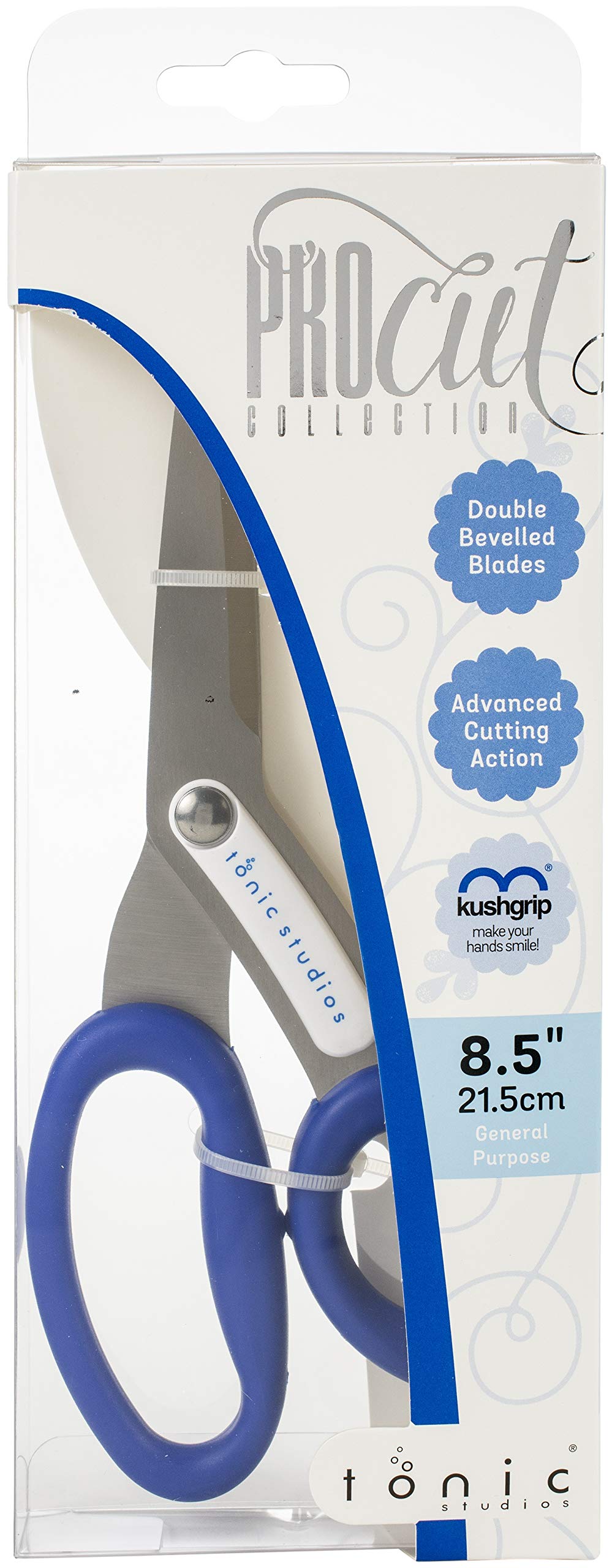 Tonic Studios White Precision Collection Scissors 8.5"