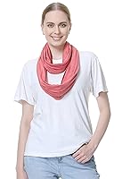 Vista 3 de NeoTech Care Bufanda de lactancia para bebés Tela suave (rosa)