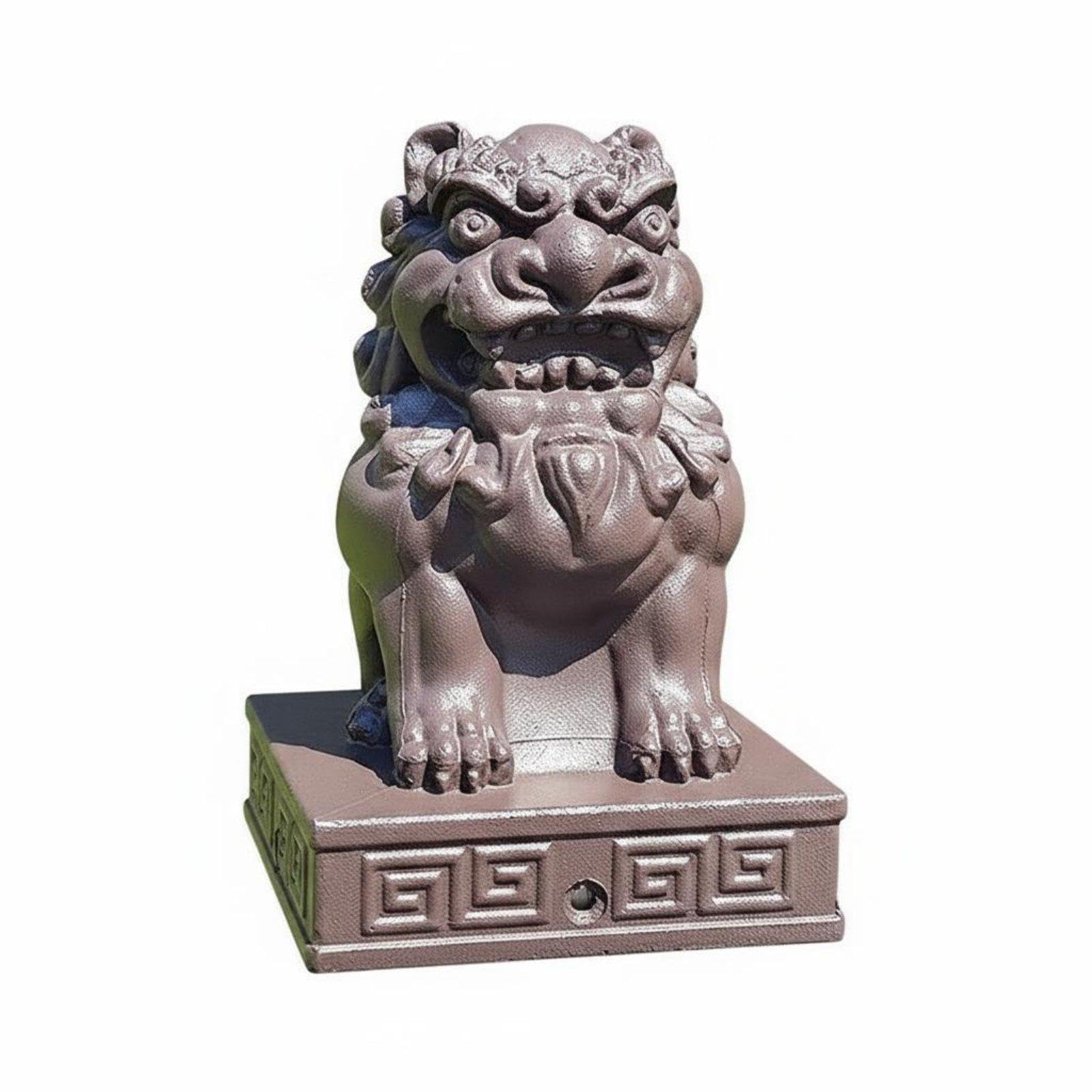 Pillar Cap Aluminum Pillar Cap Low Maintenance Square Pillar Top Cover for Courtyard, Garden Brown Qilin|Home & Garden| Yard Garden & Outdoor Living| Outdoor Lighting| Landscape & Walkway-image-8