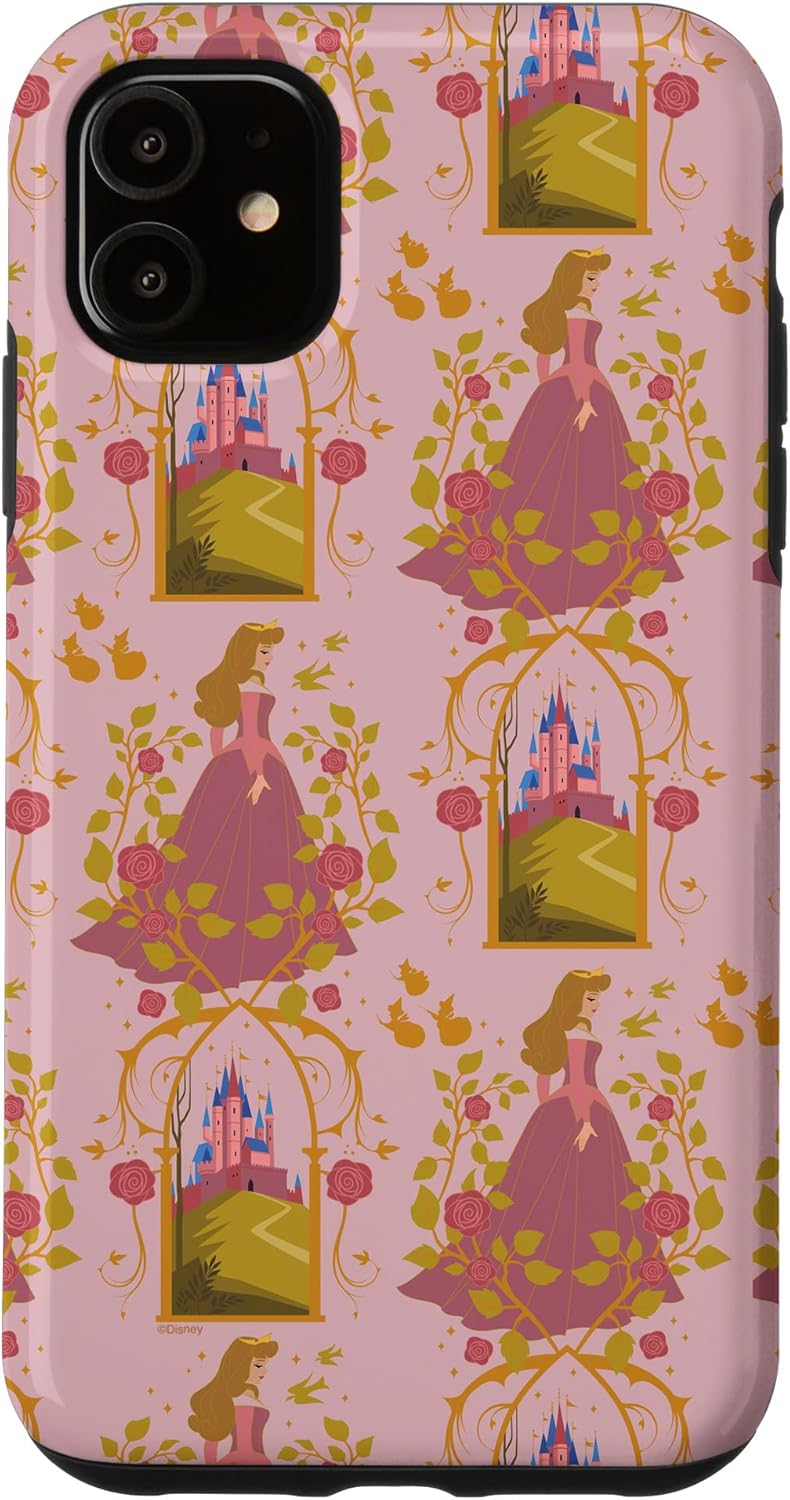 Disney Princess Sleeping Beauty Anniversary Aurora & Castle Case for iPhone 13
