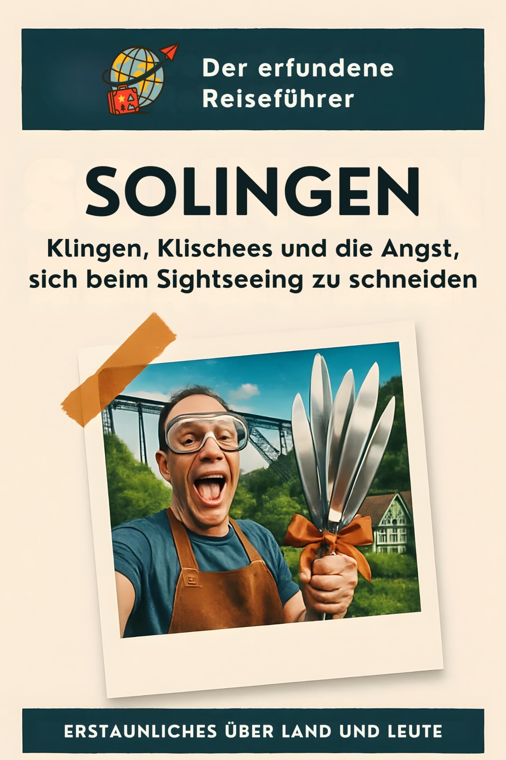 Solingen: Klingen, Klischees und die Angst, sich beim Sightseeing zu schneiden. Der erfundene Reiseführer