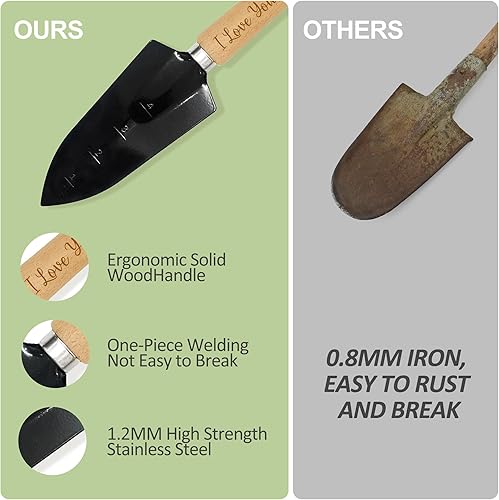 Miniatura 7 de Regalos de cumpleaños para mamá, kit de jardinería para mamá, regalos para mamá de hijas, herramientas de jardinería florales y herramientas de