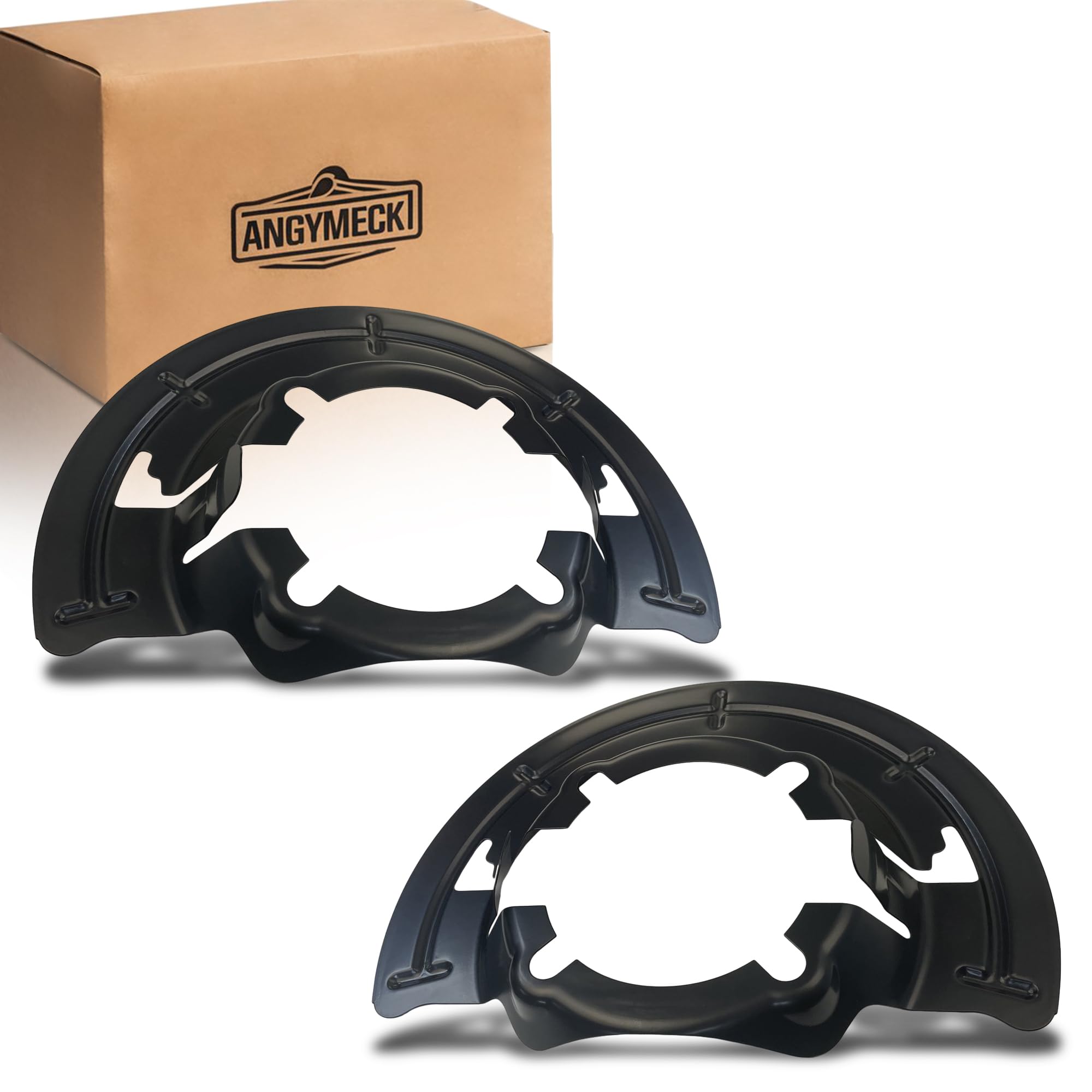 Amazon.com: 924-483 2PCs of Front Brake Dust Stone Shield Backing
