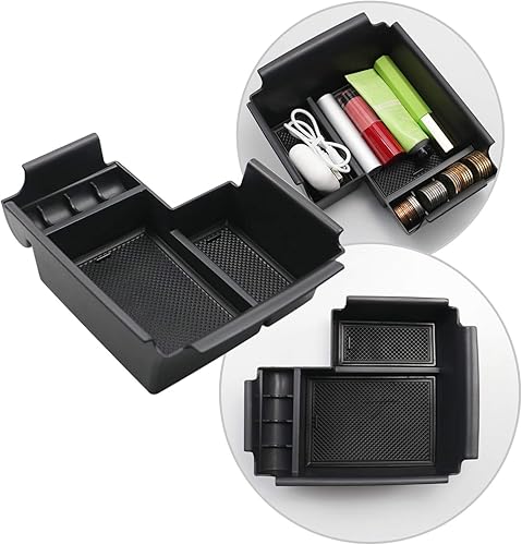 Miniatura 5 de CDEFG Organizador de Consola Central Compatible con Kia Forte GT GT-Line FE LX LXS 2019 2020 2021 2022 2023 2024, Accesorios para Kia Forte 2024
