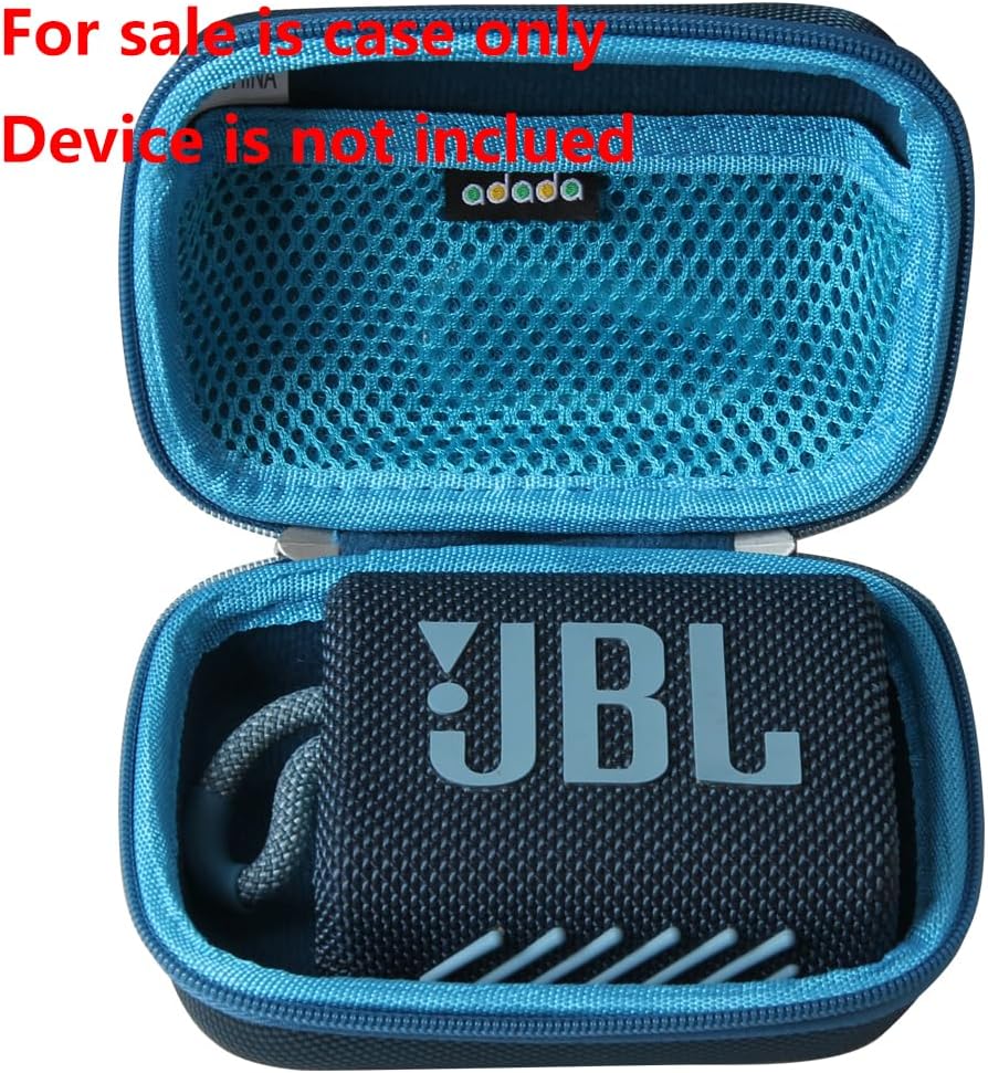 adada Hard Travel Case for JBL Go 3 / JBL GO 4 Portable Bluetooth Speaker (Blue) - Image 2