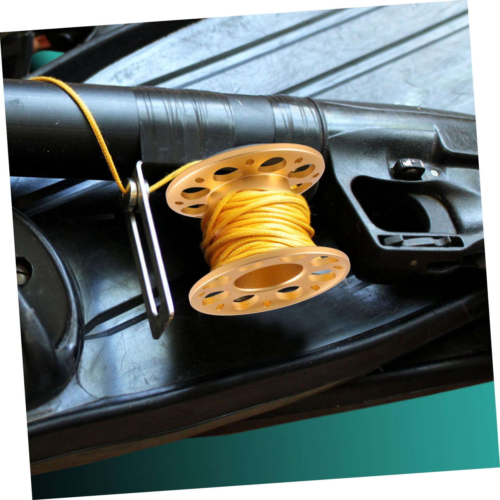 Happyyami Technical Diving Equipment Diving Buoy Spool Reel Scuba Spool Portable Easy to Use