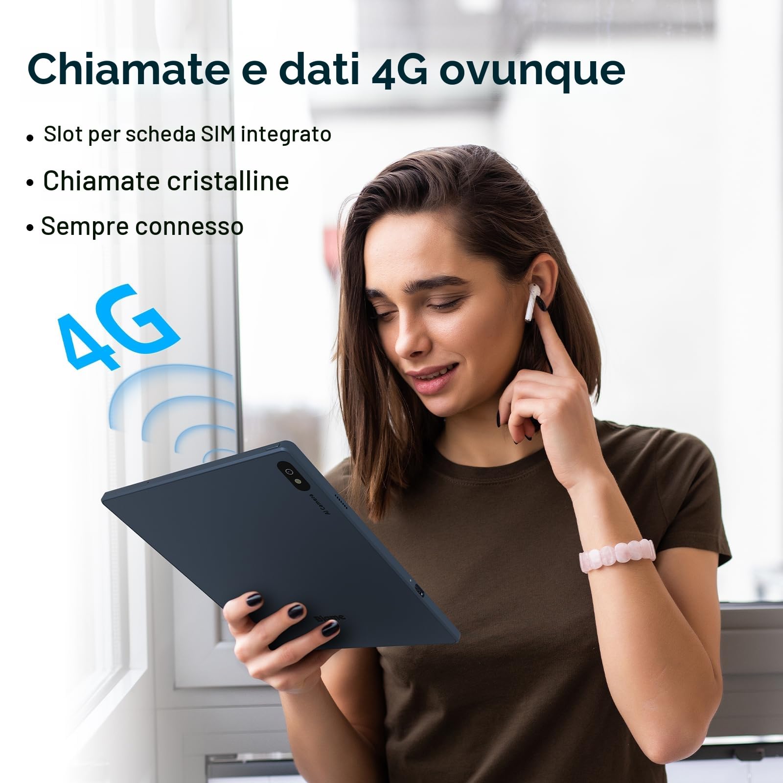 Bigme B7 Tablet ePaper a colori da 7" con memoria da 8 + 128 GB e funzione telefonia 4G | Android 14 OS | 300 PPI | 3000 mAh