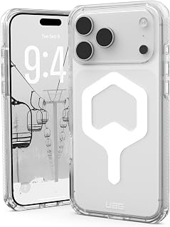 Urban Armor Gear UAG Plyo Mag-Safe Compatible with Exclusive Cap, Rugged Slim Anti-Yellowing Transparent Clear Military Gr... Price In India