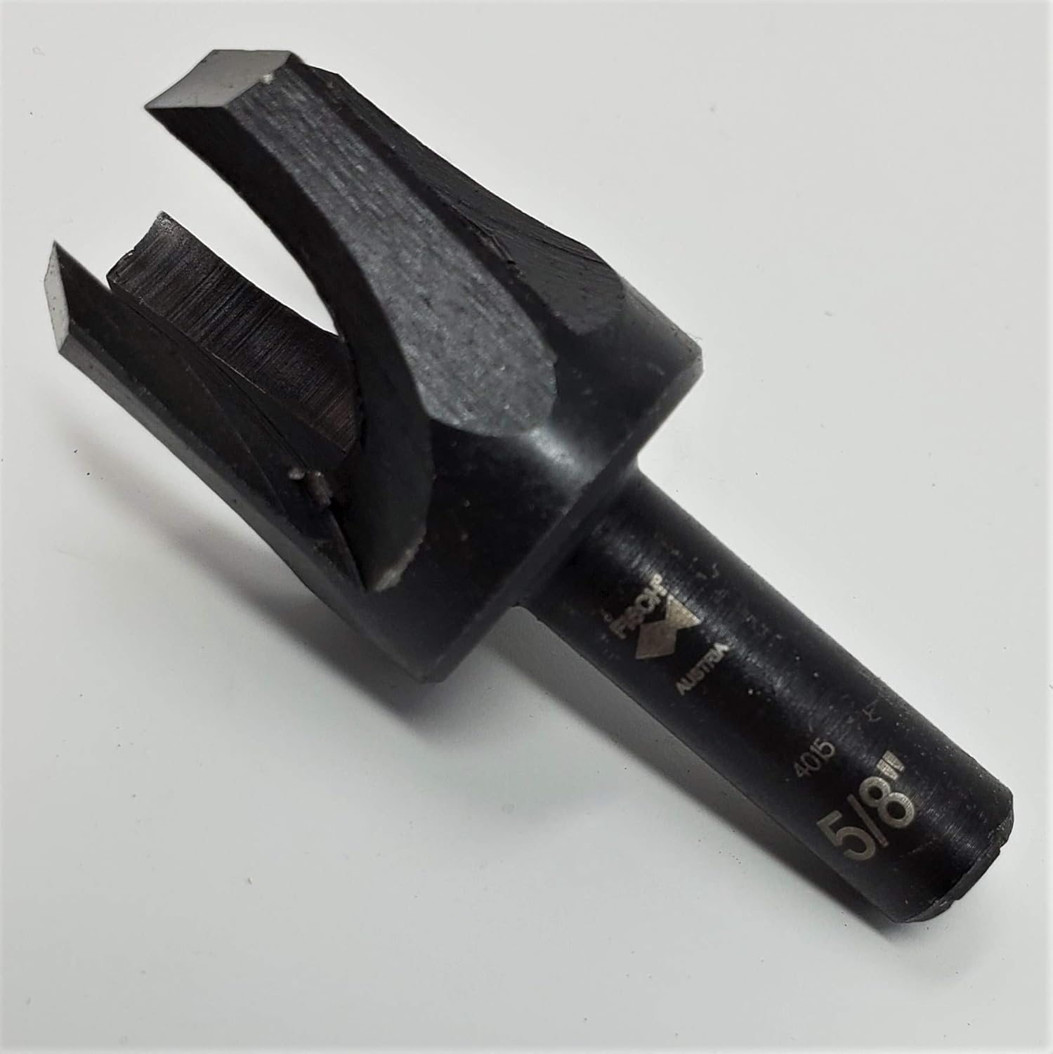 Fisch Tapered Plug Cutter (1/2 inch) - Drill Bit with Four Flute Design Ensures a Tight Plug - for Use with Both Soft and Hard Woods - Crafted from Tool Steel - FSE-095880 - Made in Austria