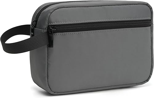 Miniatura 10 de Neceser de viaje, pequeña bolsa de cosméticos, organizador colgante resistente al agua para hombres y mujeres, ideal para maquillaje, kit de