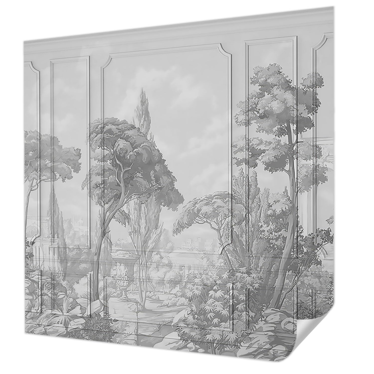 Papier Peint Autocollant 250x250 cm Nature Panoramique pour Salon