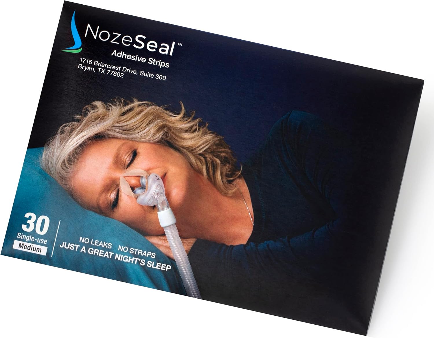 NozeSeal Strapless Adhesive Strip Compatible with ResMed Airfit P10 Nasal Pillow Mask