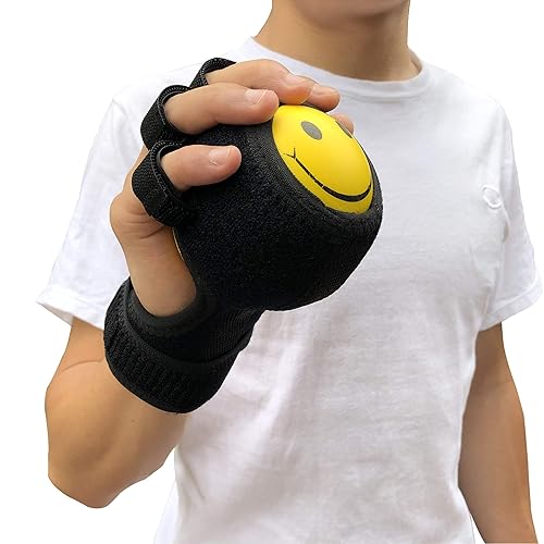 Miniatura 5 de Férula esférica antiespasticidad y corrector de postura de dedo para mano de golpe, soporte funcional de muñeca de dedos divididos, rehabilitación