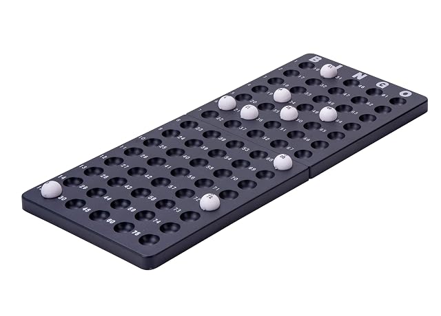 Foto 6 de 8 de Engelhart - 360564 - Juego Mini Bingo Completo con Jaula Redonda - Mezclador Metálico de 14 Pulgadas (35,5 cm)
