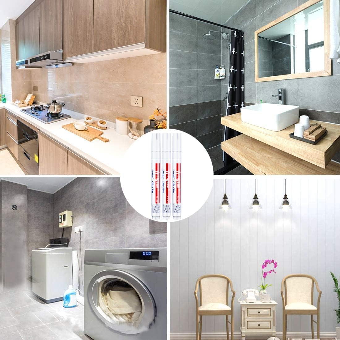 GNAUORE Pasta Di Riparazione Per Piastrelle In Ceraica,Pasta Ripara - Foto 4