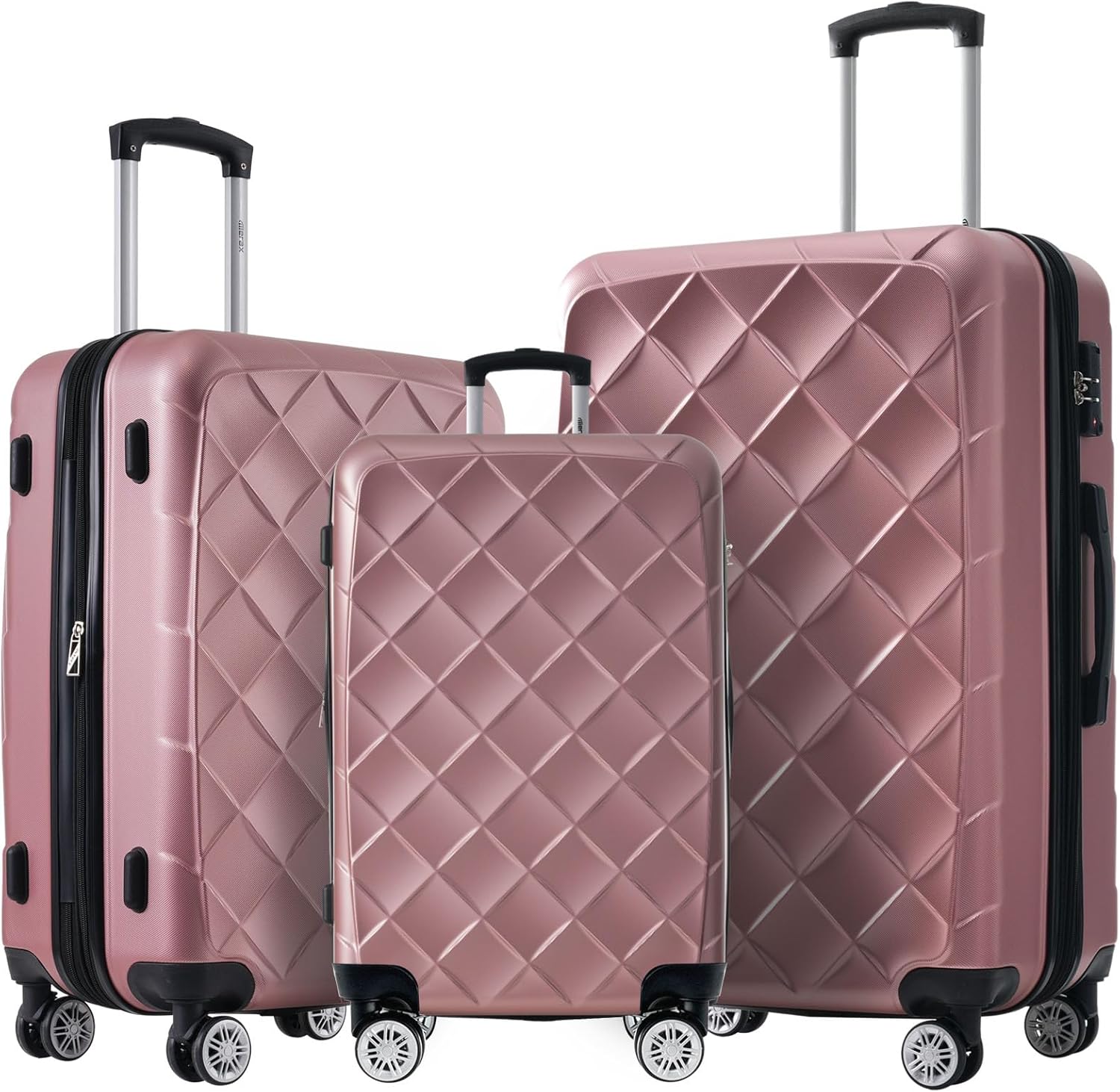 Merax Luggage Sets 3 piece Lightweight Suitcases With