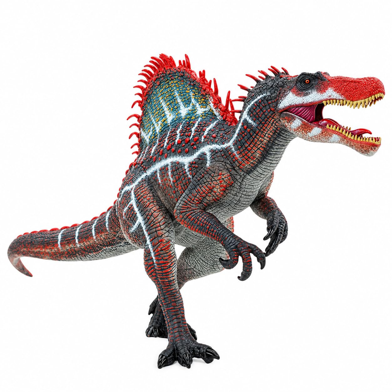 ディノス ソフビ DINOS Amazon.com: Gemini&Genius Spinosaurus Action Figure with Moveable
