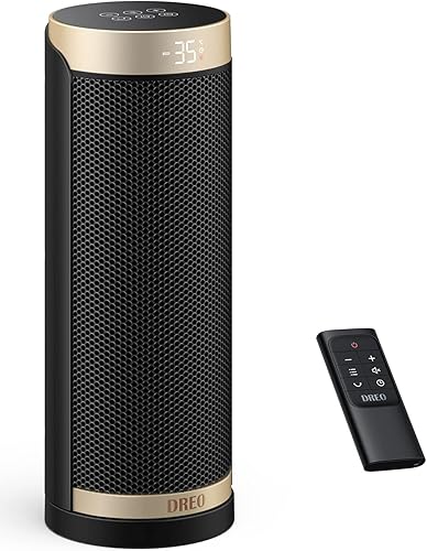 DREO Chauffage d'appoint, Chauffage électrique céramique à chauffage PTC1800 W,