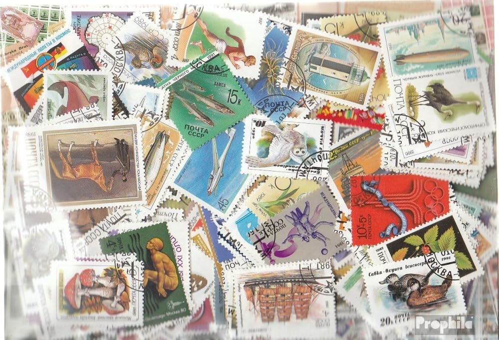 Prophila Collection Soviet Union 300 various special stamps with Rußland (Stamps for collectors), Small