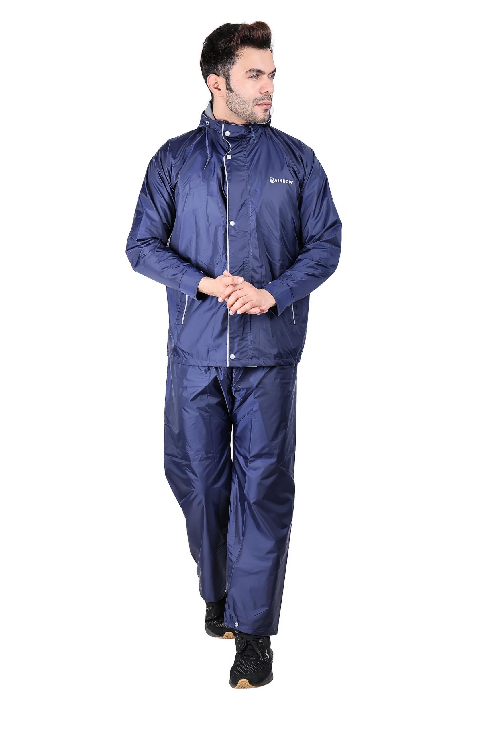 rainbow RAINCOATS Men's Raincoats|| Vintage R/S Safari (W) with 100% Waterproof Protection-picture-58
