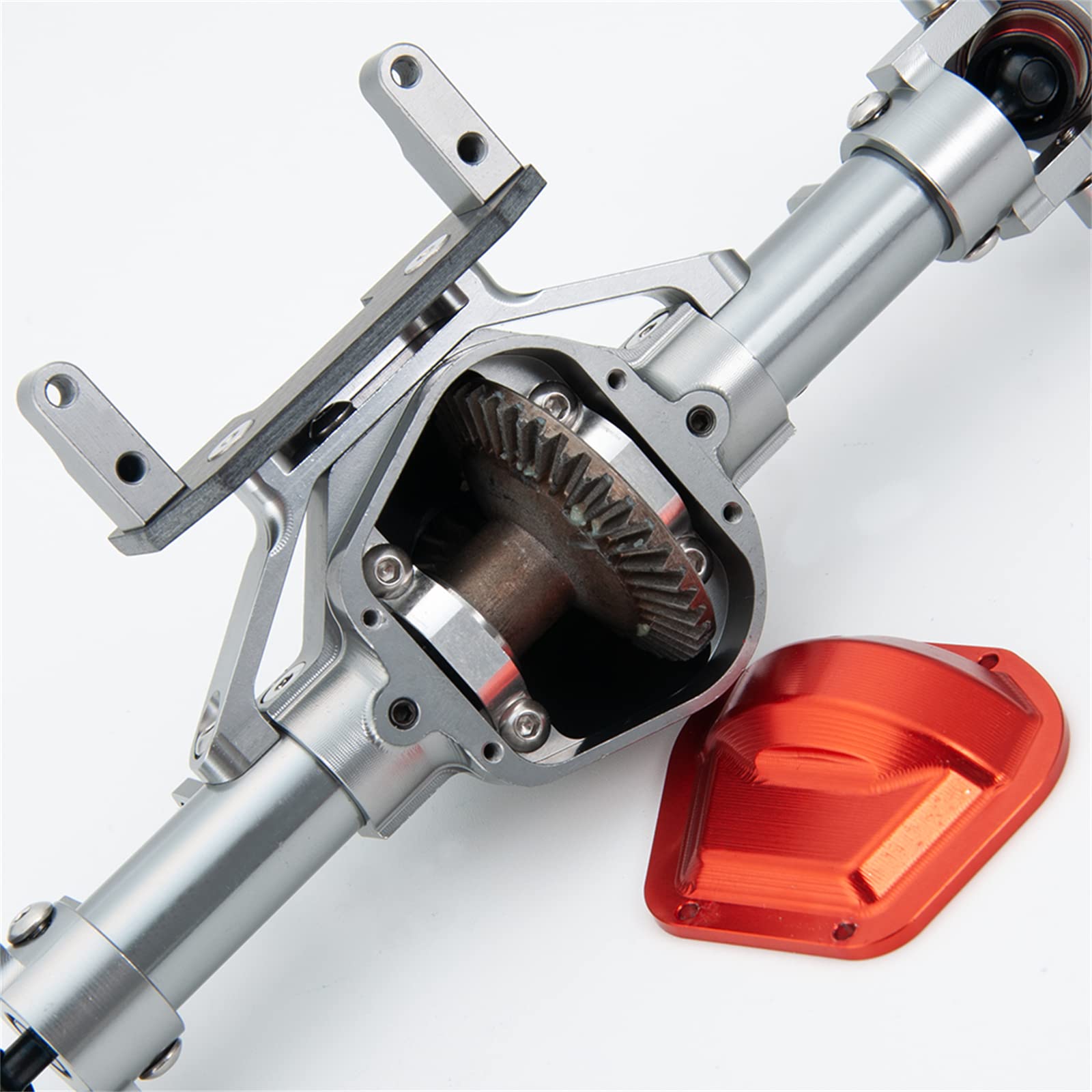 Runup RC Achsen CNC Metall RC Achsen Komplettset für 1:10 RC Crawler Axial SCX10 D90 Recat Gen 7