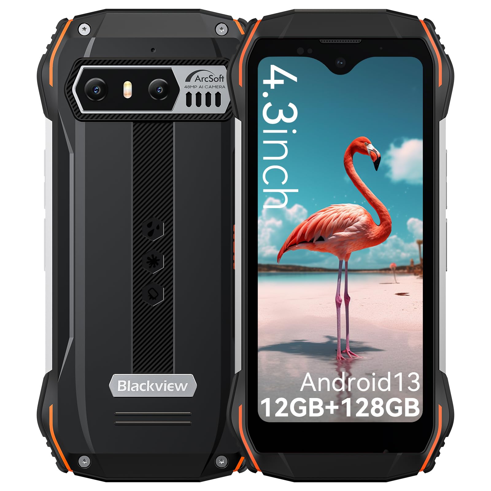 Amazon | [2024 Android13 タフネスマホ]Blackview N6000SE スマホ sim 