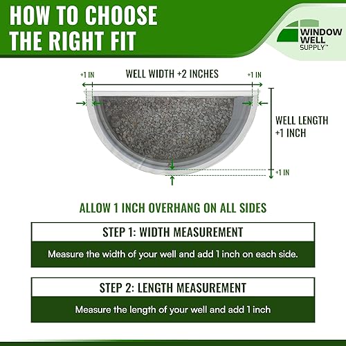 Miniatura 4 de Cubierta de pozo de policarbonato y aluminio, cubierta de ventana de plástico para ventanas de sótano, protector de ventana, cubierta de plástico