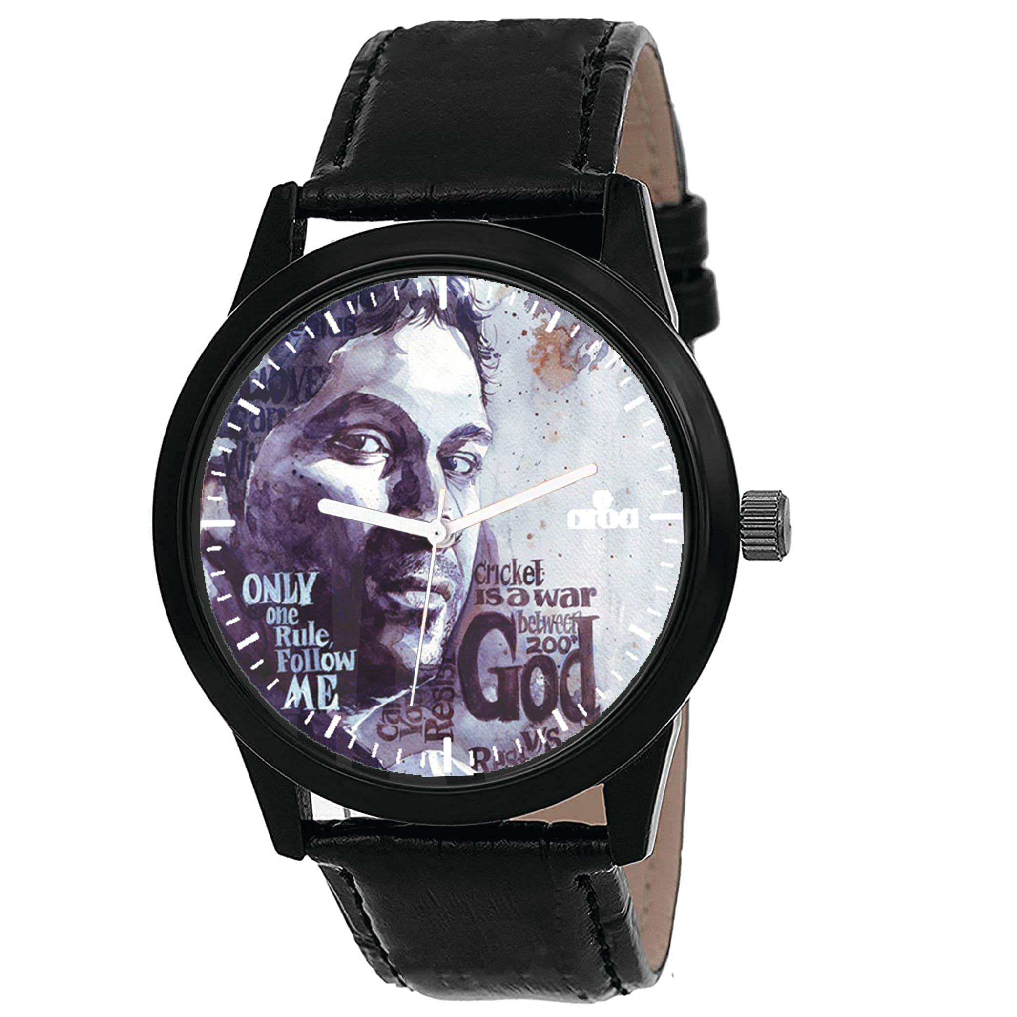 AROA Watch New Watch for The God of Cricket Sachin Model : 943 Black Metal Type Analog Black Strap Watch Blue Dial for Men Stylish Watch for Boys- (B0CFHFZYMX) Amazon Price History, Amazon Price Tracker