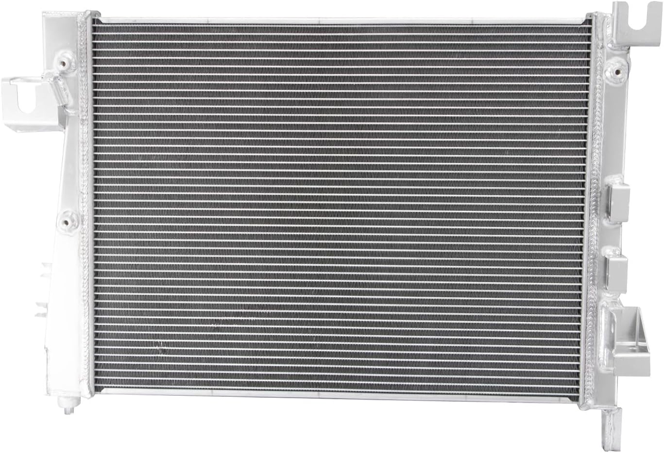 3 Row Aluminum Radiator Compatible with 2002-2004 Dodge Ram 1500 2003 Dodge Ram 2500 Dodge Ram 3500 3.7L 4.7L 5.7L V6 V8 Gas Flex