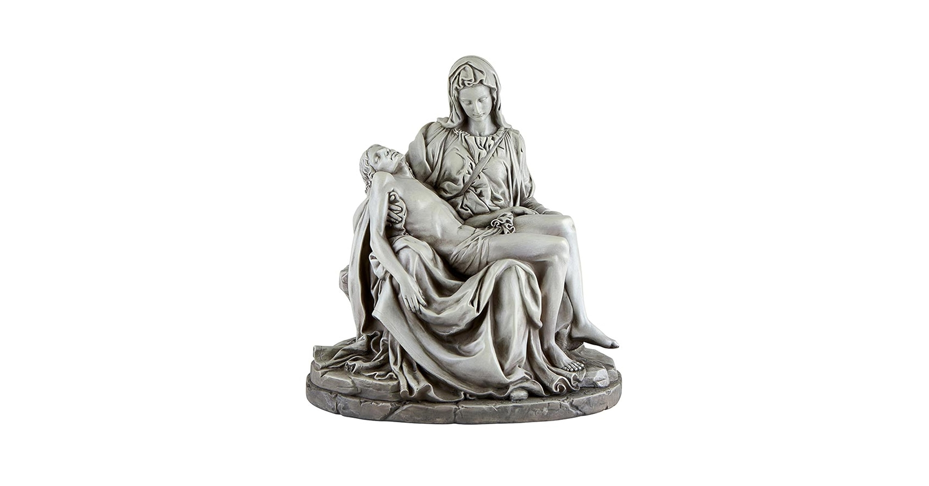 Amazon.com: Needzo Pieta Garden Statue, Jesus and Mary