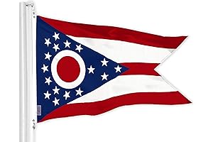 G128 Ohio State Seal Flag 3x5 Outdoor