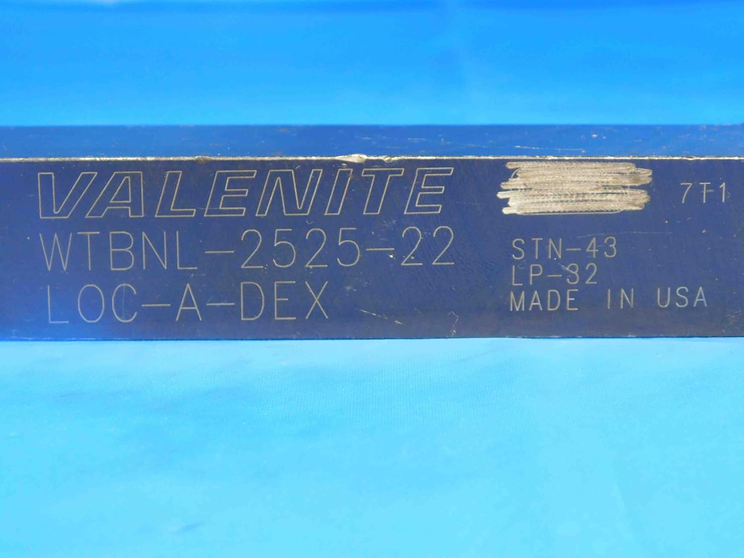 VALENITE WTBNL-2525-22 Turning Tool Holder 25mm Shank TN2204 Inserts 6" OAL - BR0474BT2